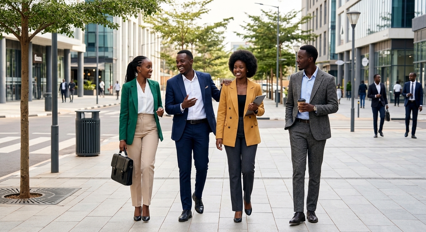 Jeunes leaders africains engagés dans le mouvement